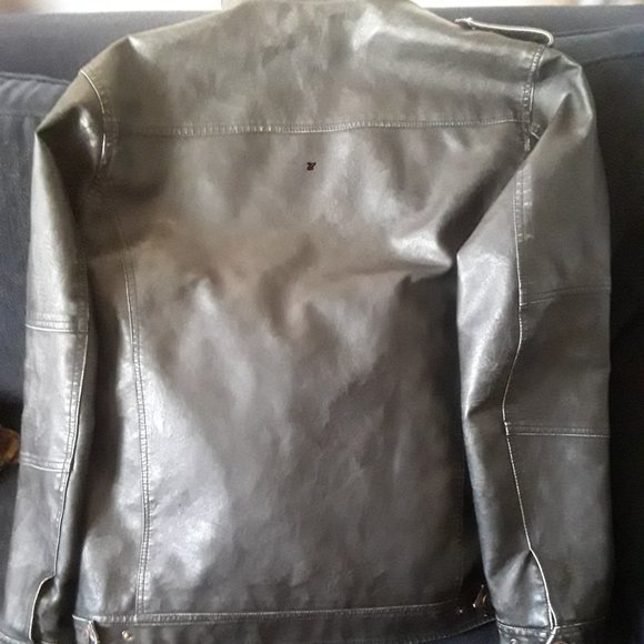 David Outerwear Faux Leather jacket - Picture 8 of 8